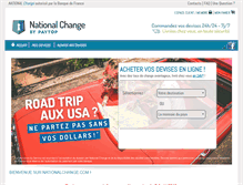 Tablet Screenshot of nationalchange.com